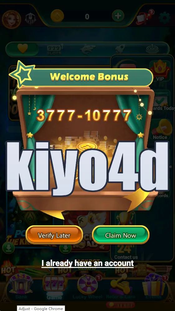 kiyo4d Tangkapan Layar - APK Resmi